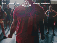 Tablet Screenshot of powerkegathletics.com
